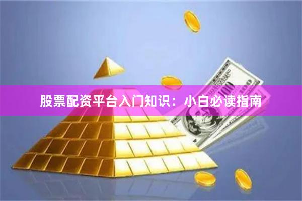 股票配资平台入门知识：小白必读指南