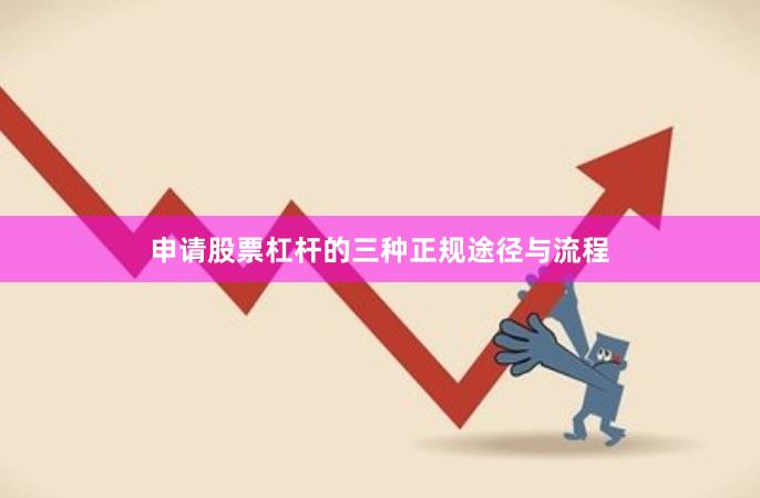 申请股票杠杆的三种正规途径与流程